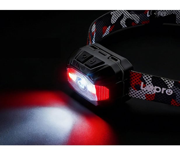 Lepro Latarka czołowa 320022 600lm akumulatorowa - 1575398 - zdjęcie 2